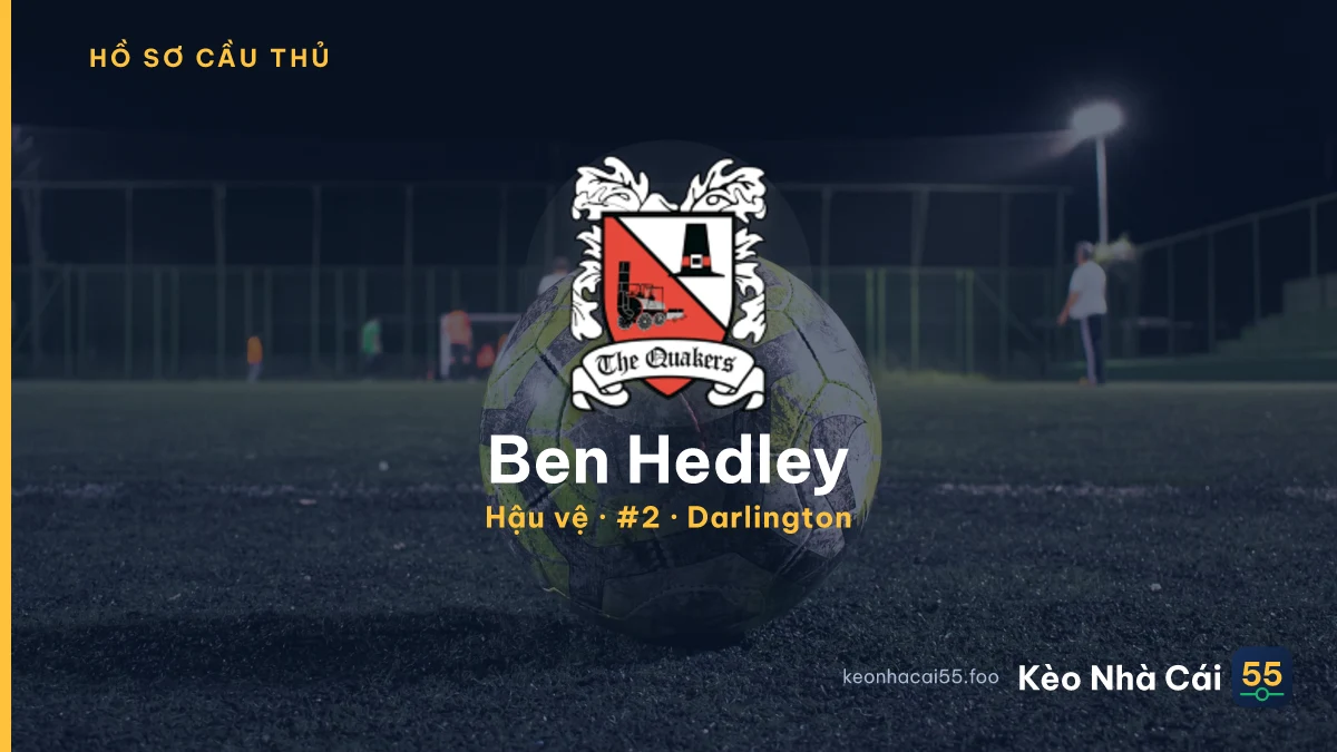 Ben Hedley — Darlington