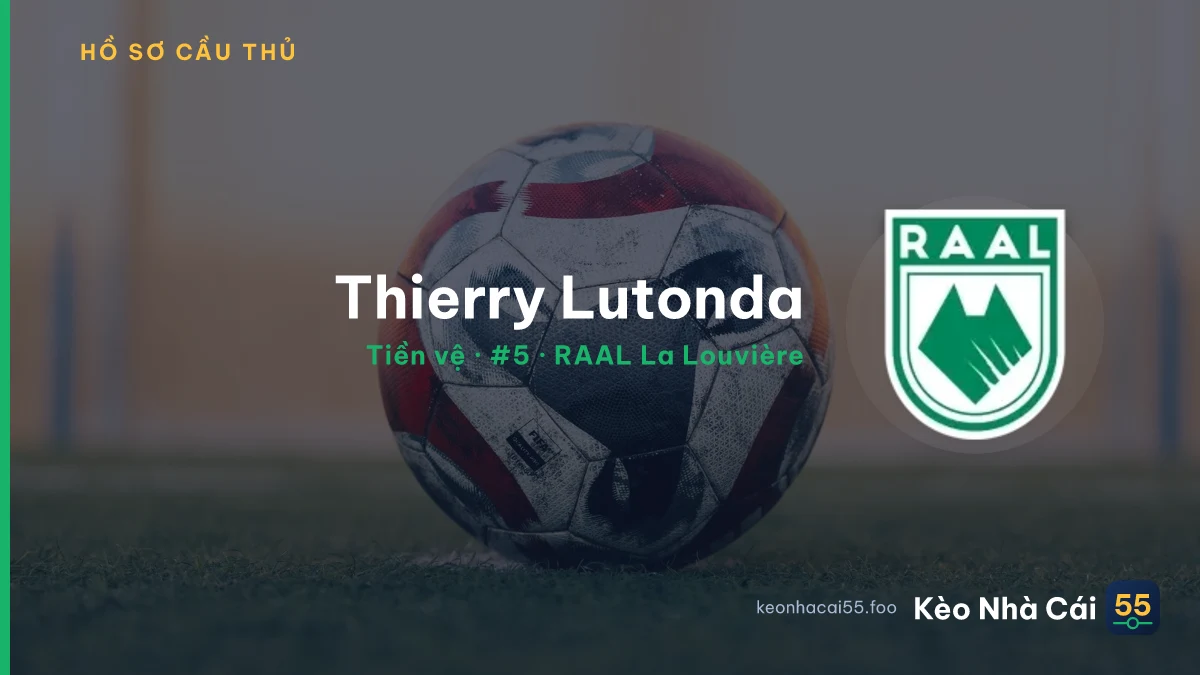 Thierry Lutonda — RAAL La Louvière