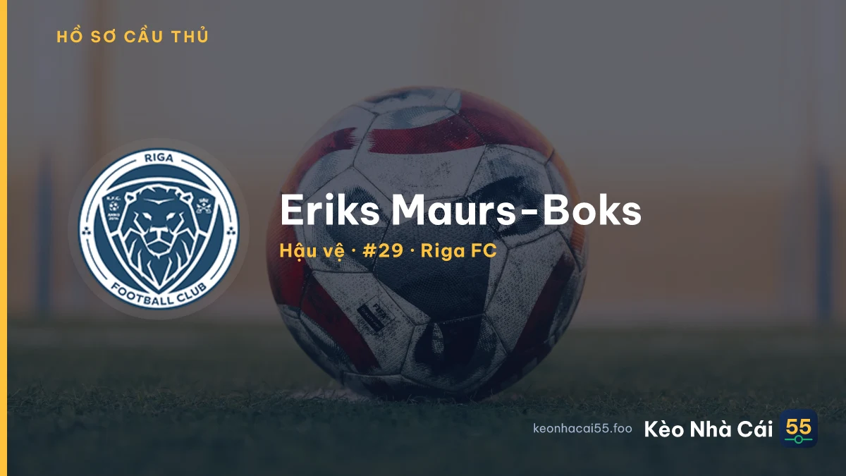 Eriks Maurs-Boks — Riga FC
