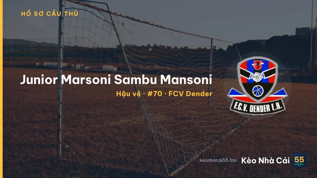 Junior Marsoni Sambu Mansoni​ — FCV Dender