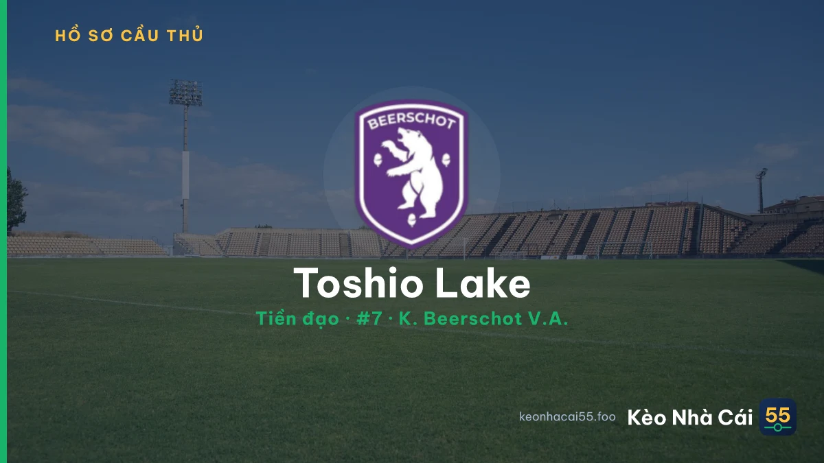 Toshio Lake — K. Beerschot V.A.