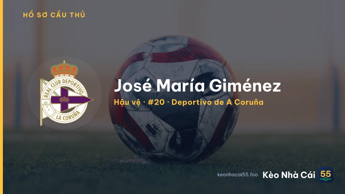 José María Giménez — Deportivo de A Coruña