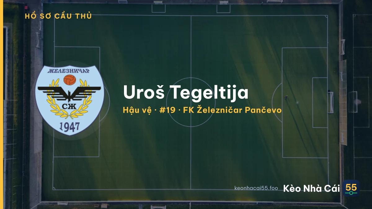 Uroš Tegeltija — FK Železničar Pančevo