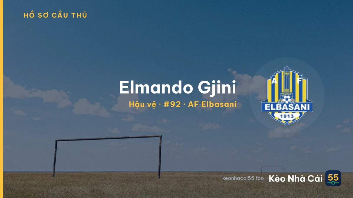 Elmando Gjini — AF Elbasani
