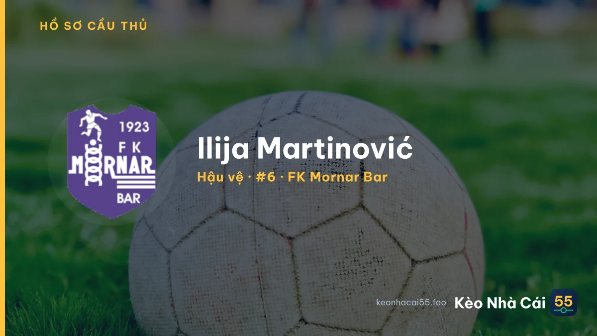 Ilija Martinović — FK Mornar Bar