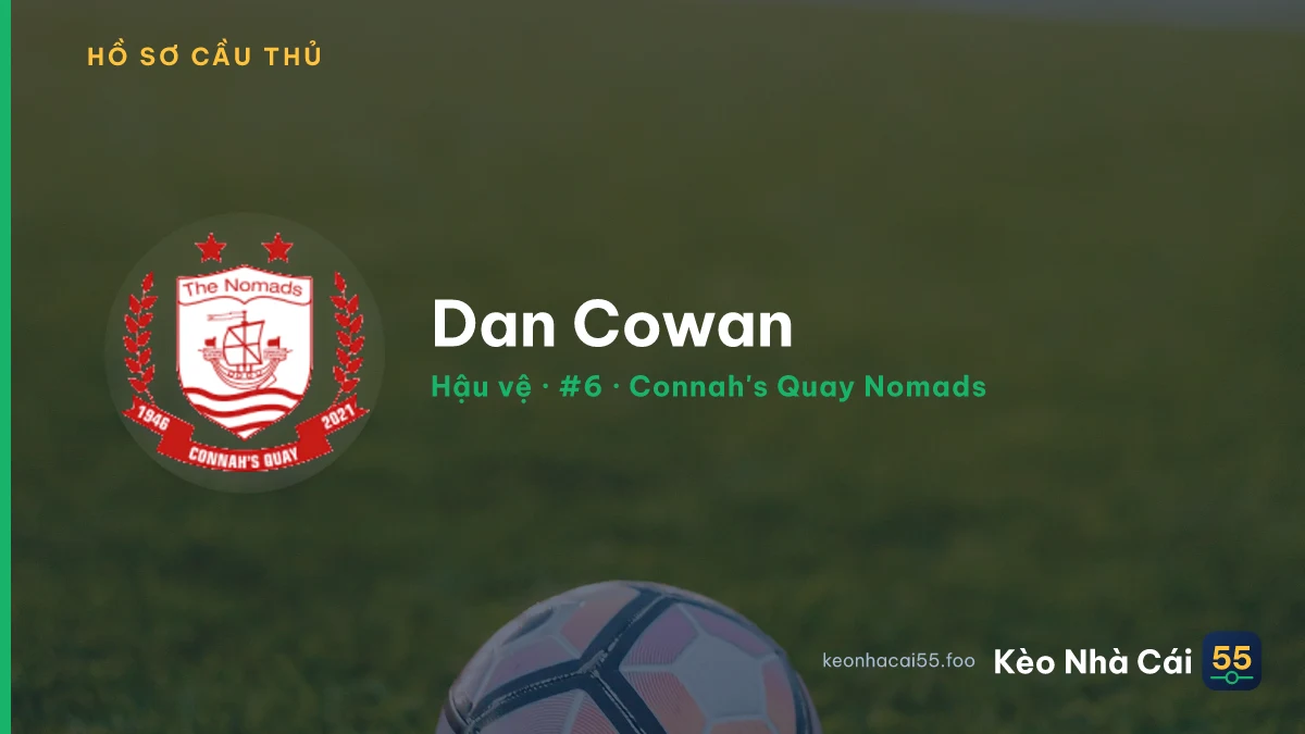 Dan Cowan — Connah's Quay Nomads