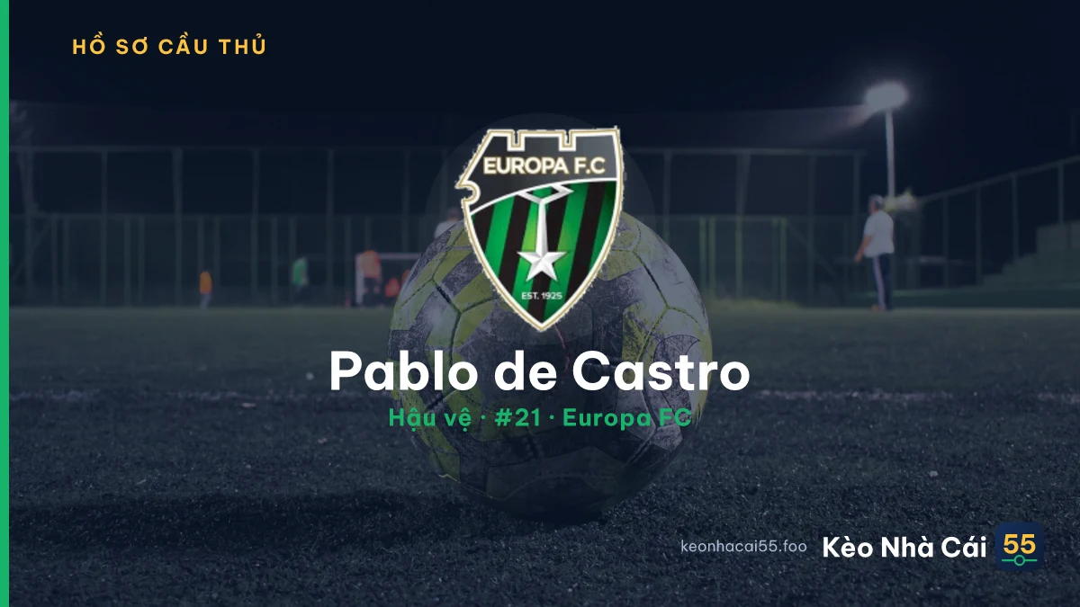 Pablo de Castro — Europa FC