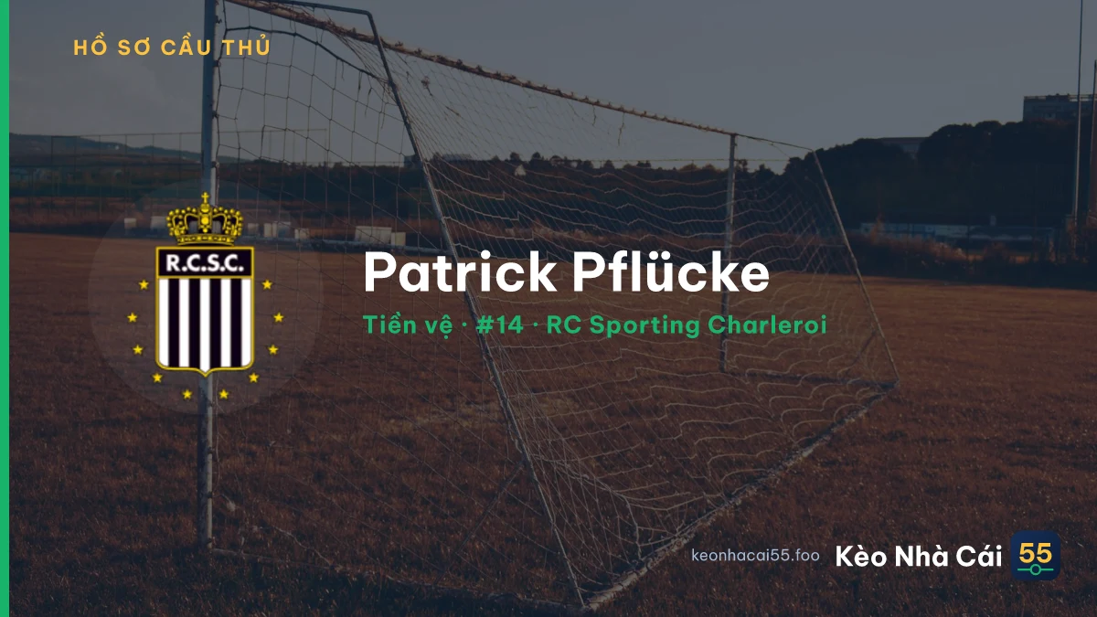 Patrick Pflücke — RC Sporting Charleroi