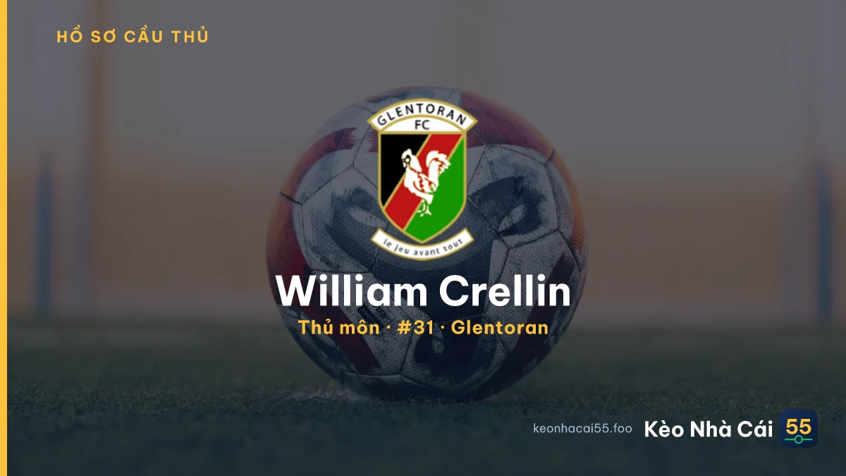 William Crellin — Glentoran