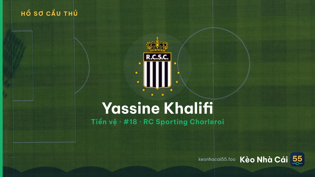 Yassine Khalifi — RC Sporting Charleroi