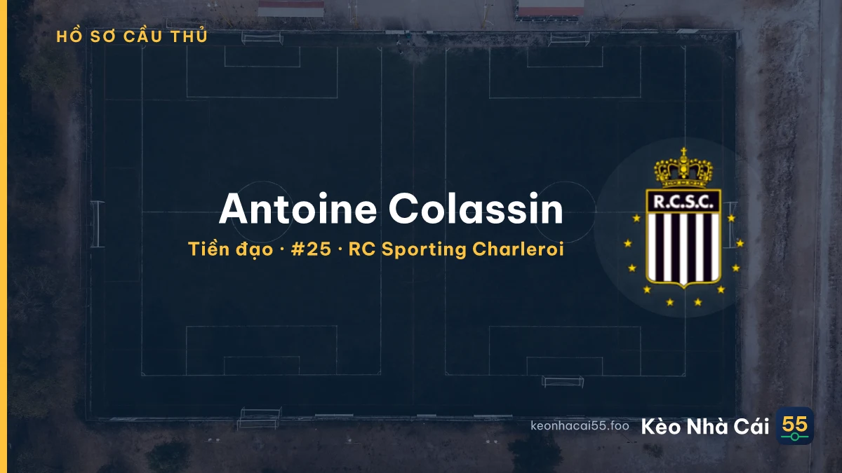 Antoine Colassin — RC Sporting Charleroi