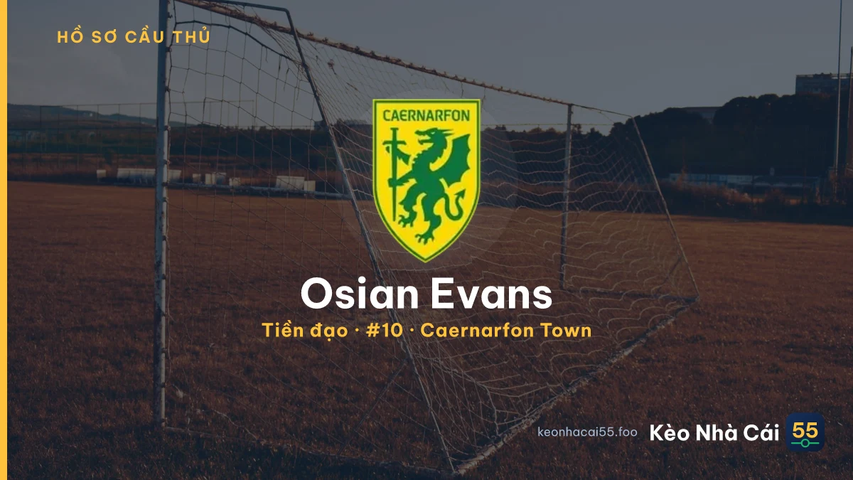 Osian Evans — Caernarfon Town