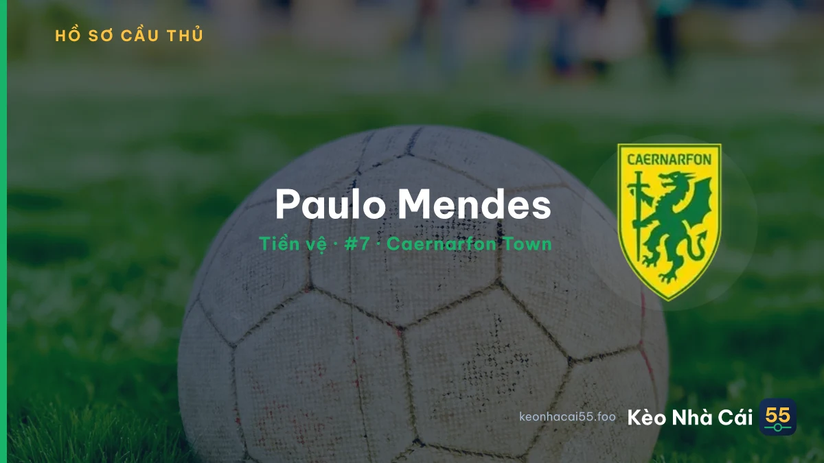 Paulo Mendes — Caernarfon Town