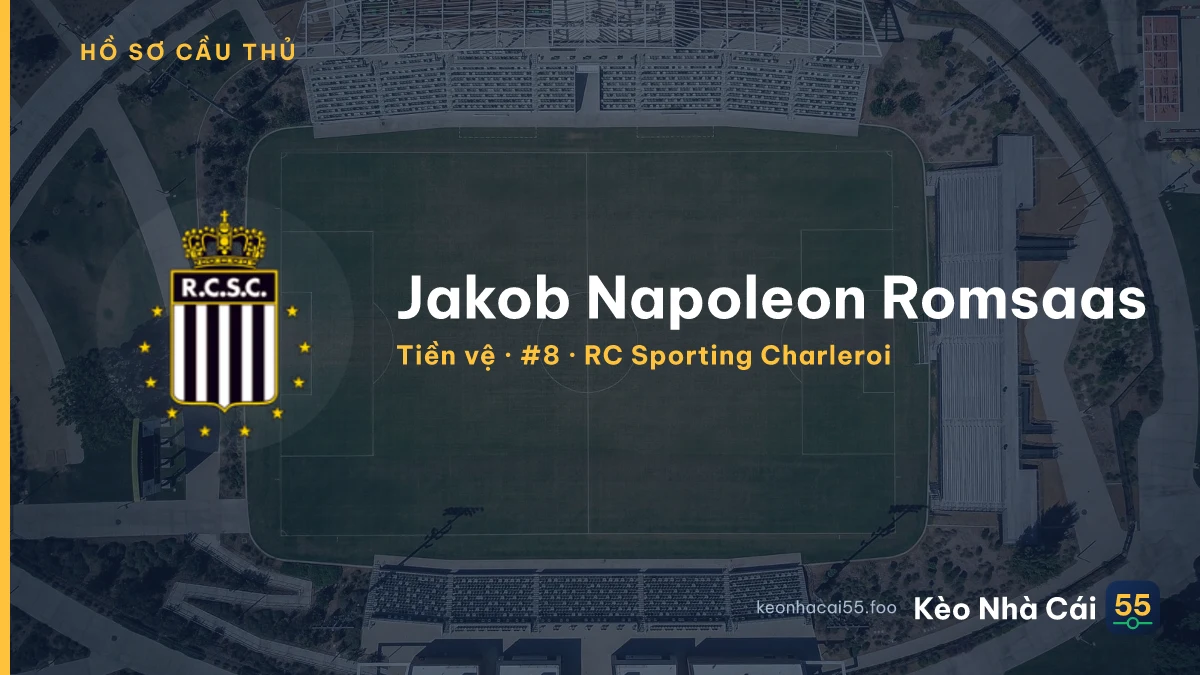 Jakob Napoleon Romsaas — RC Sporting Charleroi