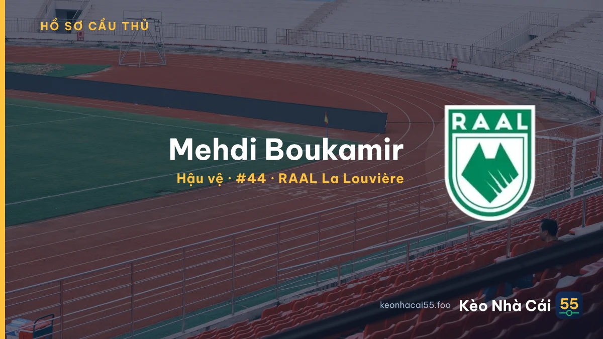 Mehdi Boukamir — RAAL La Louvière