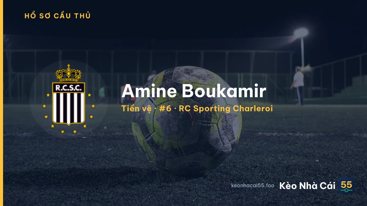 Amine Boukamir — RC Sporting Charleroi