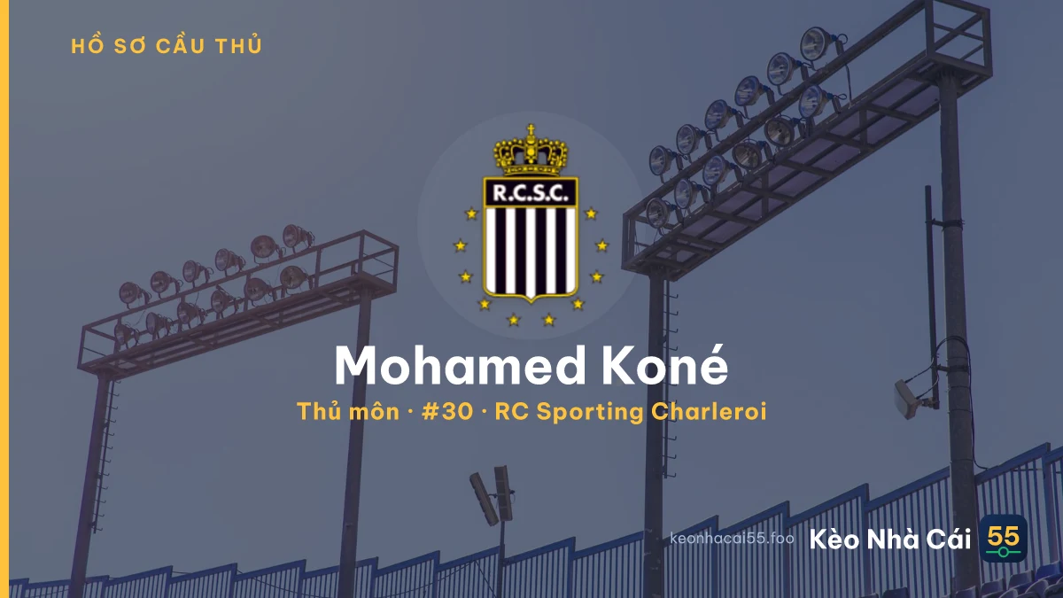 Mohamed Koné — RC Sporting Charleroi