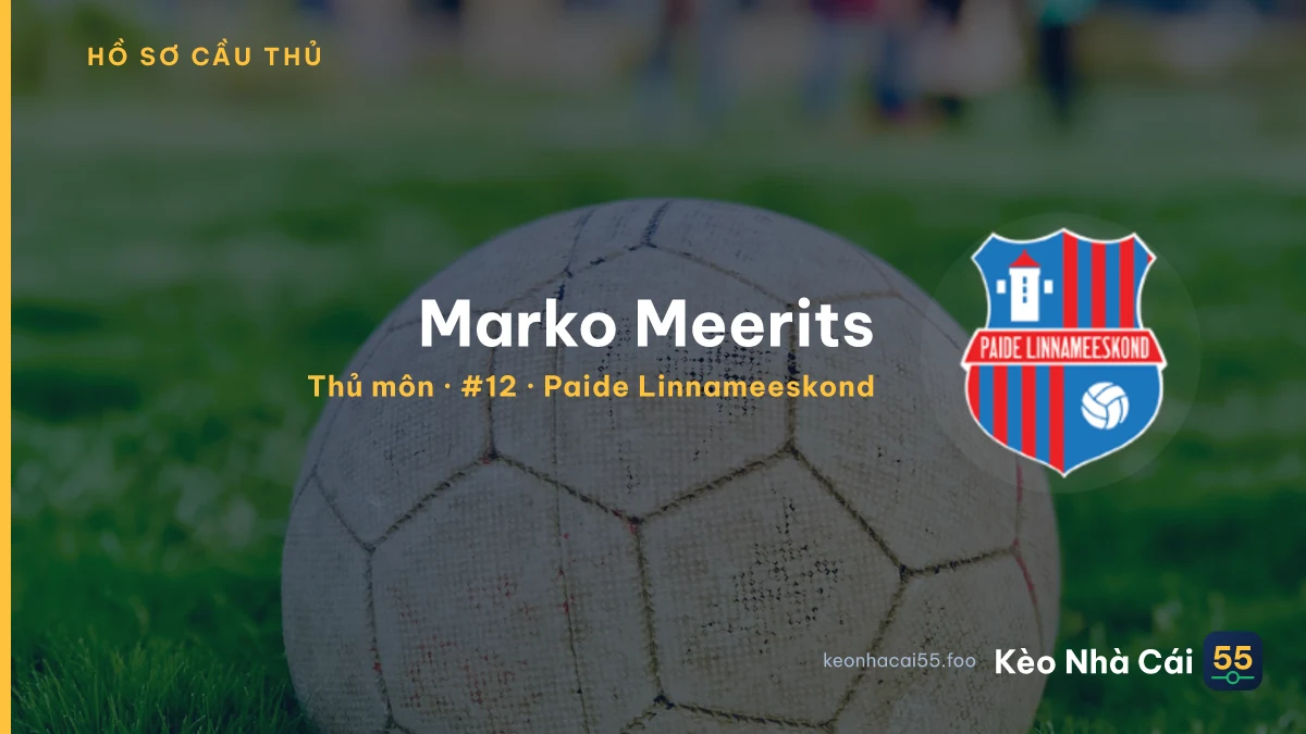 Marko Meerits — Paide Linnameeskond