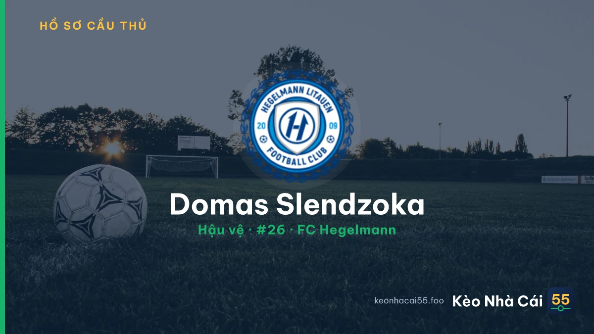 Domas Slendzoka — FC Hegelmann