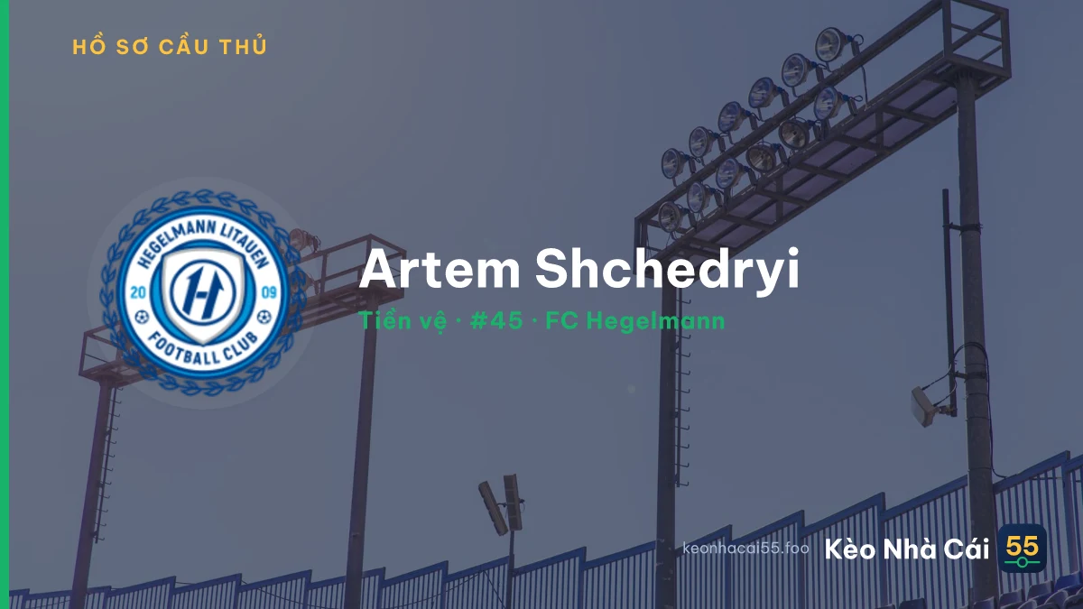 Artem Shchedryi — FC Hegelmann