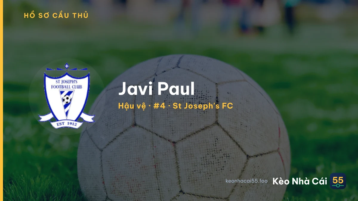 Javi Paul — St Joseph's FC