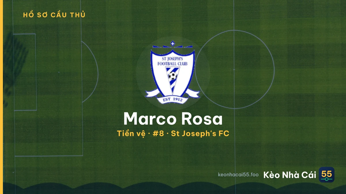 Marco Rosa — St Joseph's FC