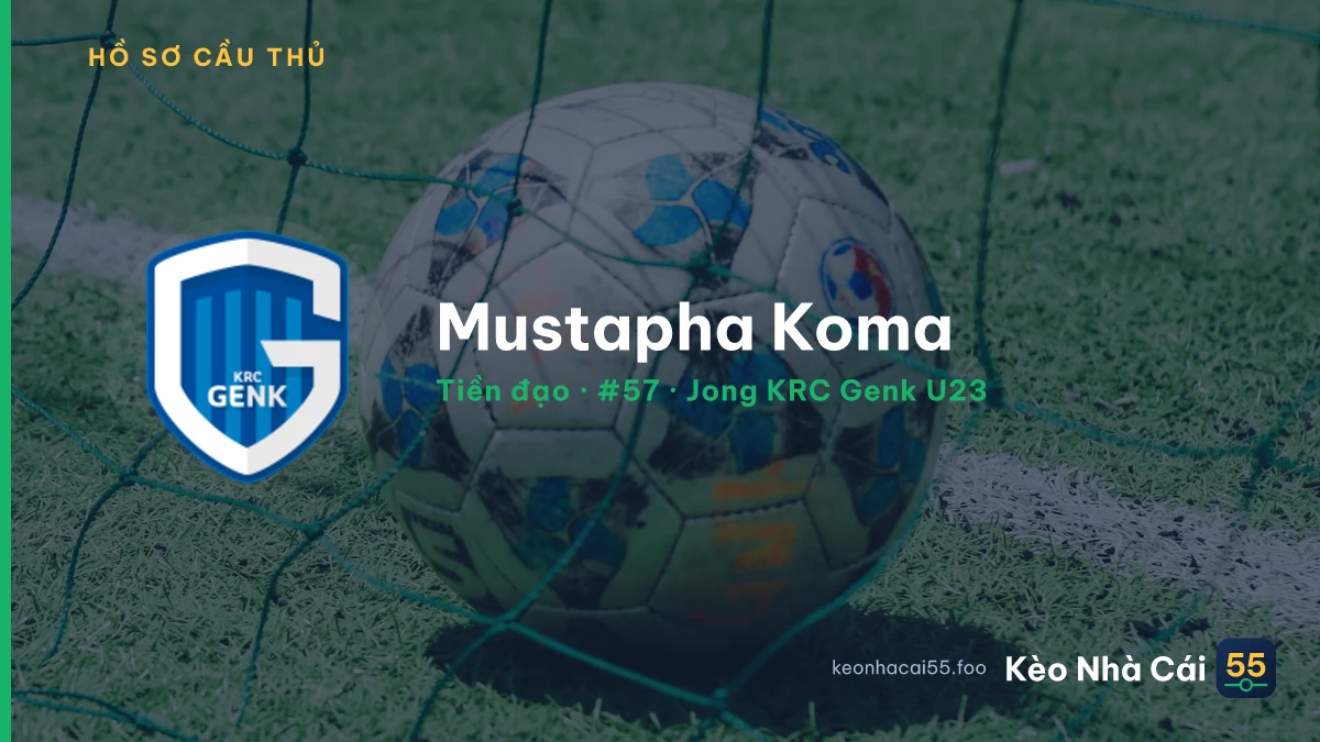Mustapha Koma — Jong KRC Genk U23
