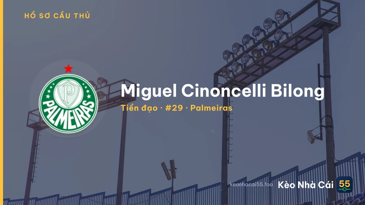 Miguel Cinoncelli Bilong — Palmeiras