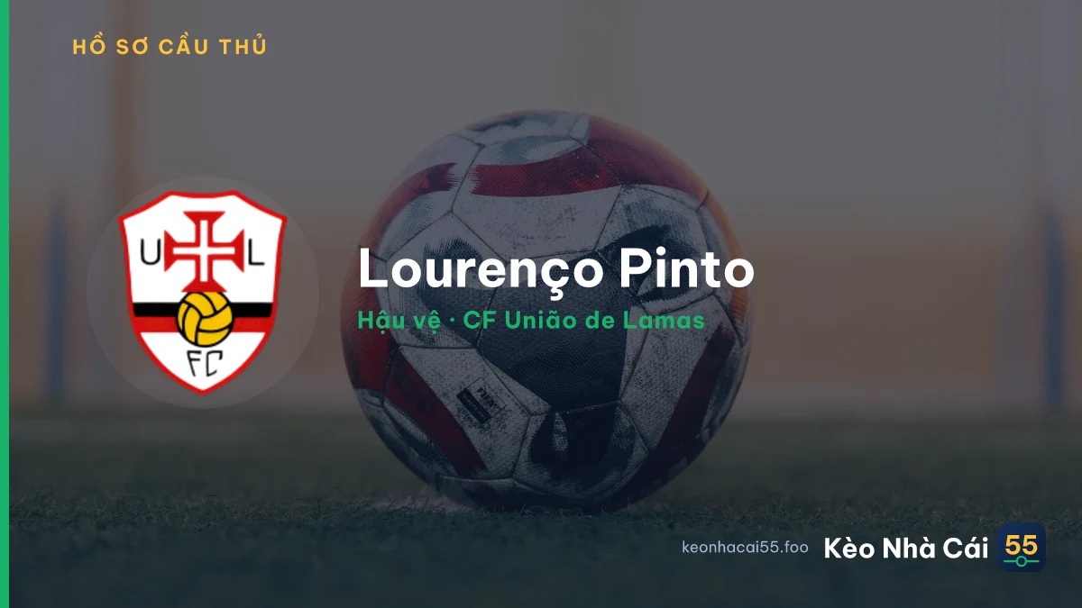 Lourenço Pinto — CF União de Lamas