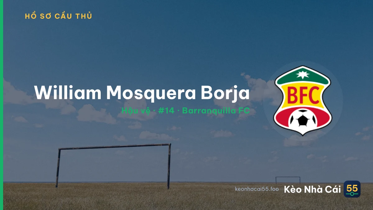 William Mosquera Borja — Barranquilla FC