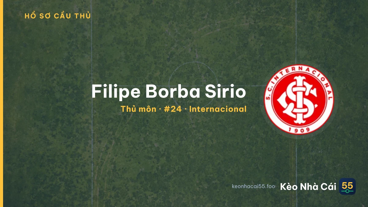 Filipe Borba Sirio — Internacional