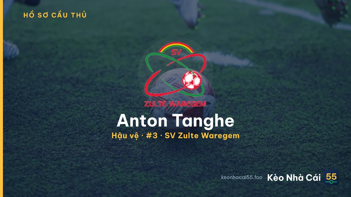 Anton Tanghe — SV Zulte Waregem