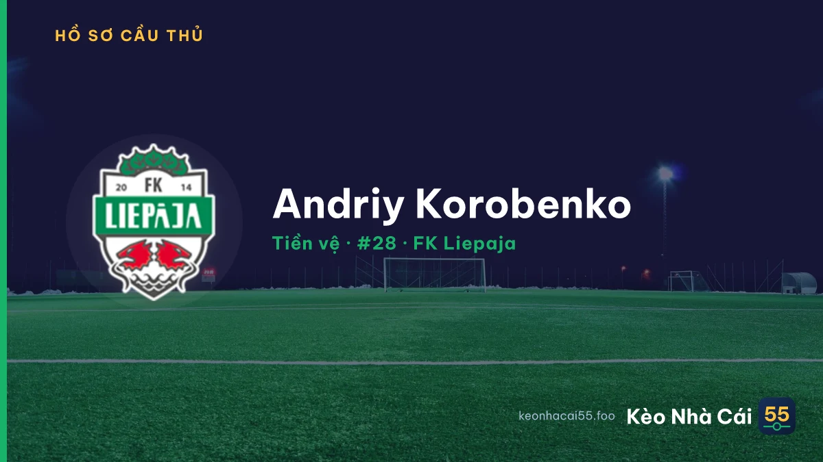 Andriy Korobenko — FK Liepaja