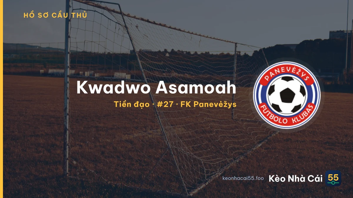 Kwadwo Asamoah — FK Panevėžys
