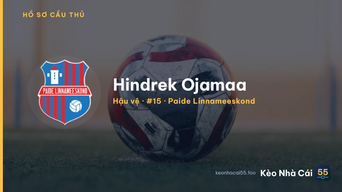 Hindrek Ojamaa — Paide Linnameeskond