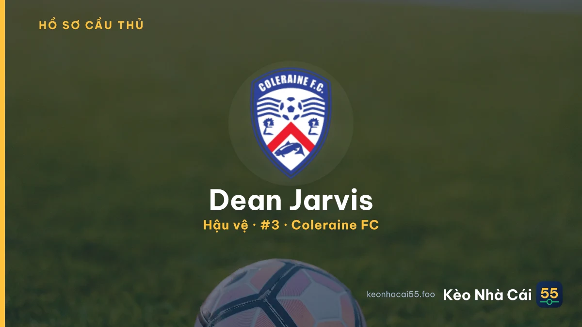 Dean Jarvis — Coleraine FC