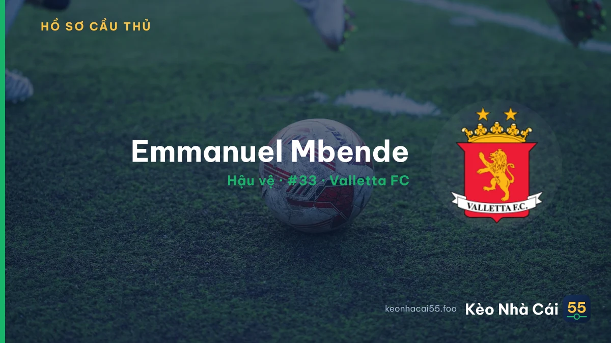 Emmanuel Mbende — Valletta FC