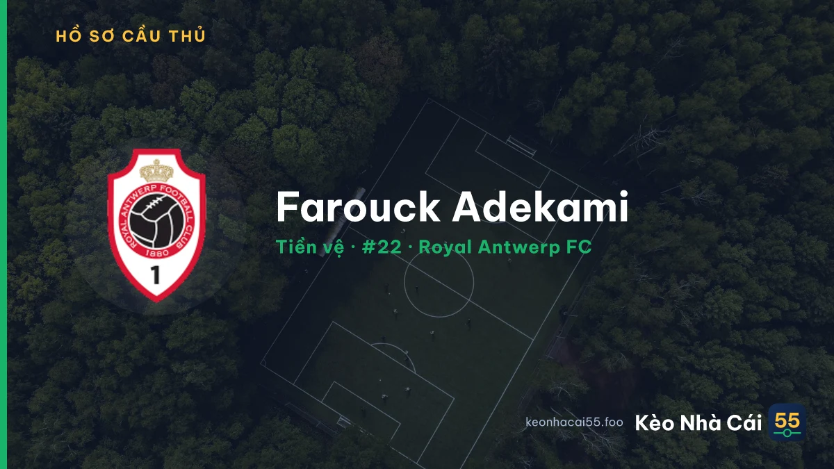 Farouck Adekami — Royal Antwerp FC