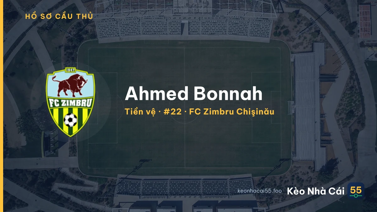 Ahmed Bonnah — FC Zimbru Chişinău