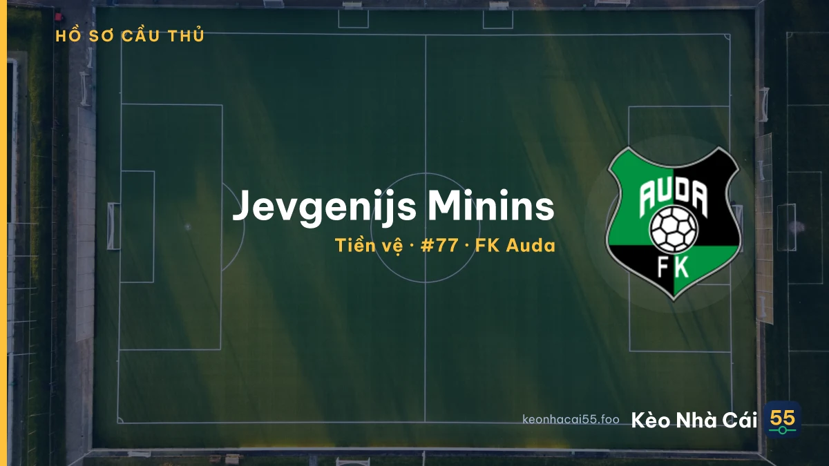 Jevgenijs Minins — FK Auda