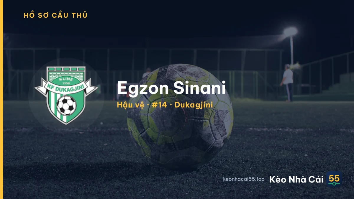 Egzon Sinani — Dukagjini