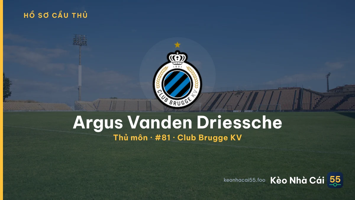 Argus Vanden Driessche — Club Brugge KV