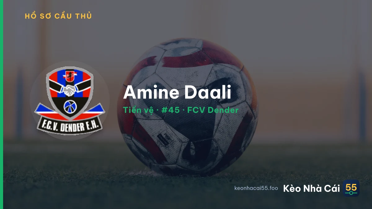 Amine Daali — FCV Dender