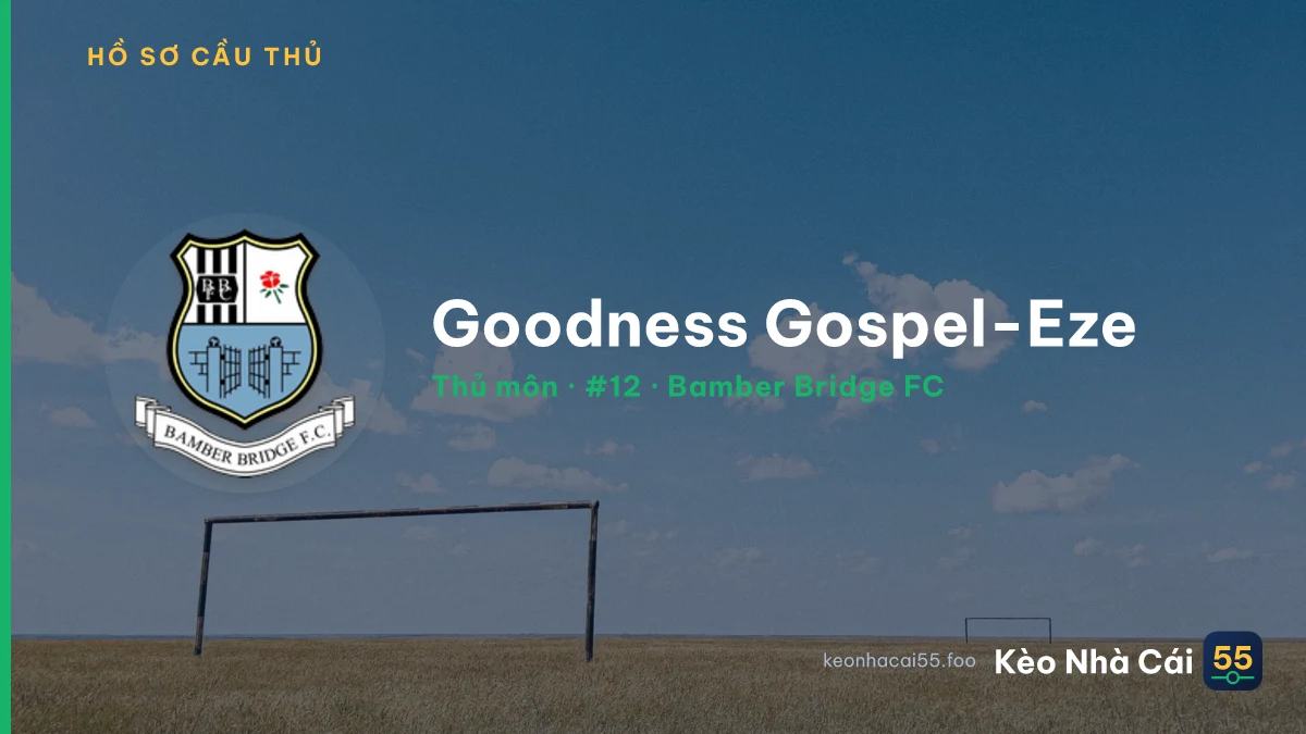 Goodness Gospel-Eze — Bamber Bridge FC