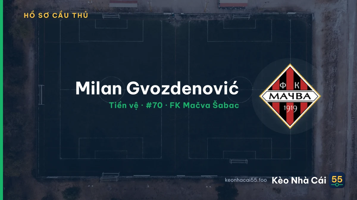 Milan Gvozdenović — FK Mačva Šabac