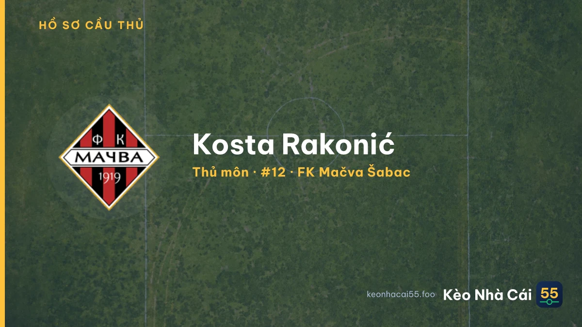 Kosta Rakonić — FK Mačva Šabac