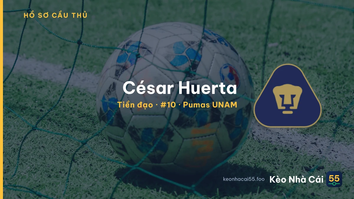 César Huerta — Pumas UNAM