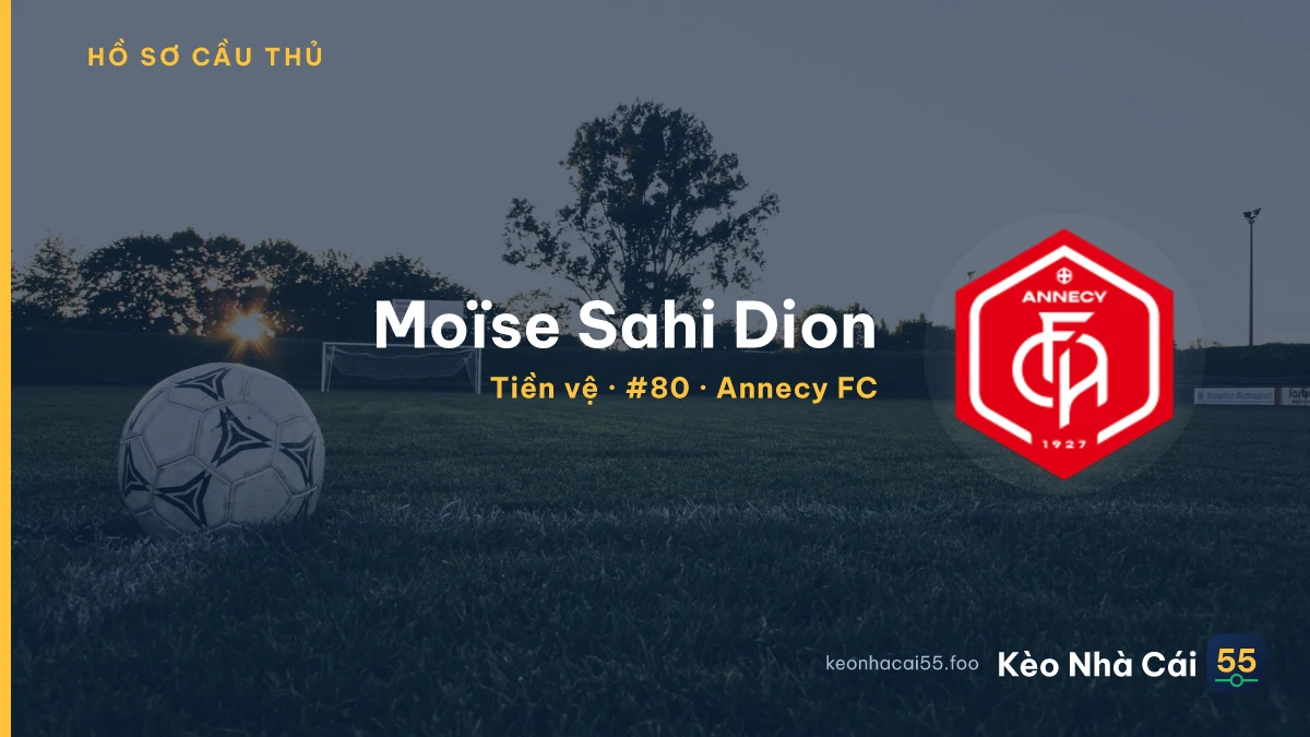 Moïse Sahi Dion — Annecy FC