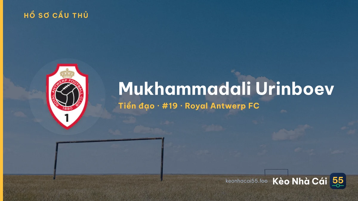 Mukhammadali Urinboev — Royal Antwerp FC