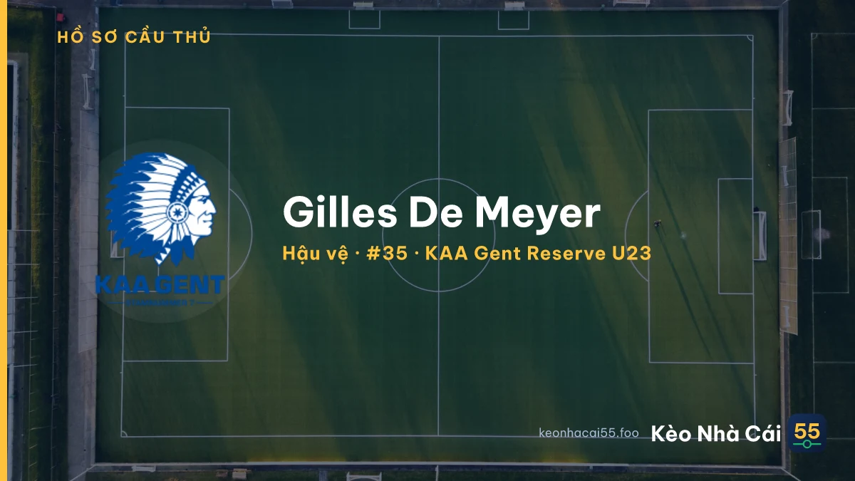 Gilles De Meyer — KAA Gent Reserve U23